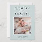 Joyful News | VERLOBUNG FOTO Ankündigung (Vorderseite)