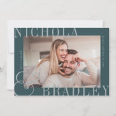 Joyful News | VERLOBUNG FOTO Ankündigung (Vorderseite)