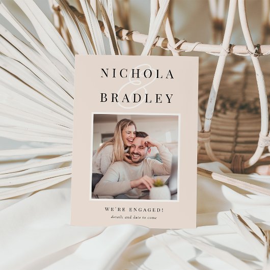 Joyful News | VERLOBUNG FOTO Ankündigung