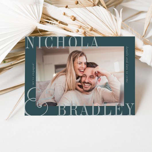 Joyful News | VERLOBUNG FOTO Ankündigung