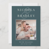 Joyful News | VERLOBUNG FOTO Ankündigung (Vorderseite)