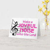 Joyful Noise Karte (Gelbe Blume)