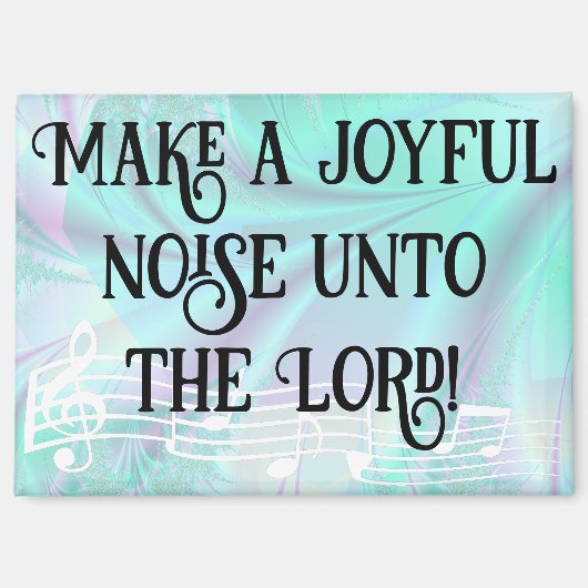 Joyful noise magnet (Vorderseite)