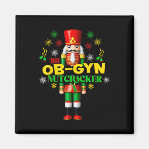 Joyful Nutcracker Ob-gyn Fun Festive Christmas Gyn Magnet