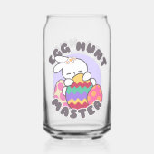 Joyful Oaster Bunny Embrace - 'Egg Hunt Master' Dosenglas (Rückseite)