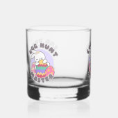Joyful Oaster Bunny Embrace - 'Egg Hunt Master' Whiskyglas (Vorderseite)