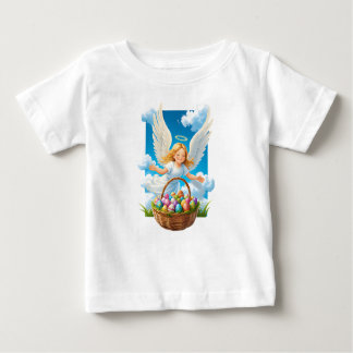 Joyful Ostergel mit Korb Baby T-shirt
