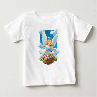 Joyful Ostergel mit Korb Baby T-shirt