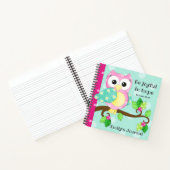 Joyful Owl Custom Scripting/Prayer Journal Notizblock (Innenseite)