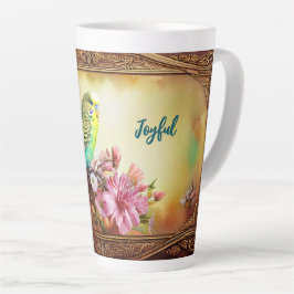 Joyful Parakeet Milchtasse