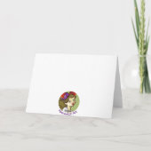 Joyful Pinguine Weihnachtskarte Feiertagskarte (Rückseite)