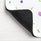 Joyful Pink Floral Mouse Pad - Überlegtes Geschenk Mousepad (Ecke)