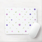 Joyful Pink Floral Mouse Pad - Überlegtes Geschenk Mousepad (Mit Mouse)