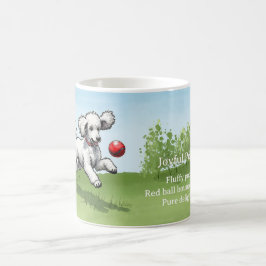 Joyful Puppy Play Haiku Tasse