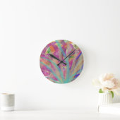 Joyful Reef Runde Wanduhr (Zuhause)