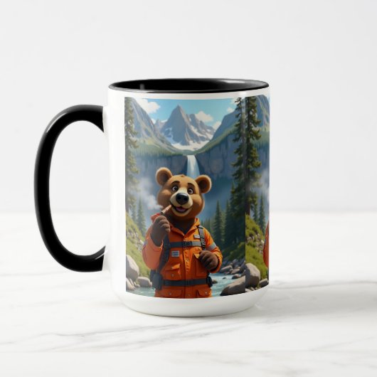 Joyful Rescue Bear Tasse (Links)