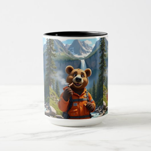 Joyful Rescue Bear Tasse (Zentrum)