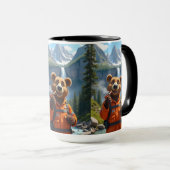 Joyful Rescue Bear Tasse (VorderseiteRechts)