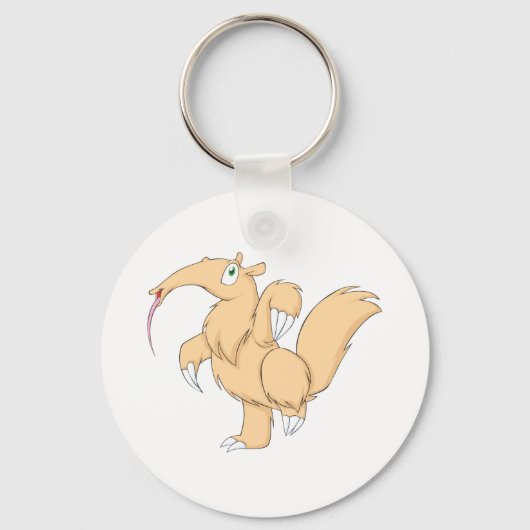 Joyful Riant Anteater Schlüsselanhänger (Vorderseite)