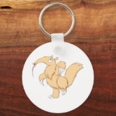 Joyful Riant Anteater Schlüsselanhänger (Vorderseite)