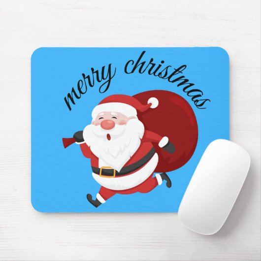 Joyful Santa Mousepad (Mit Mouse)