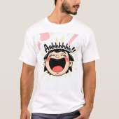 Joyful Screening - Spaß Cartoon Expression T-Shirt (Vorderseite)
