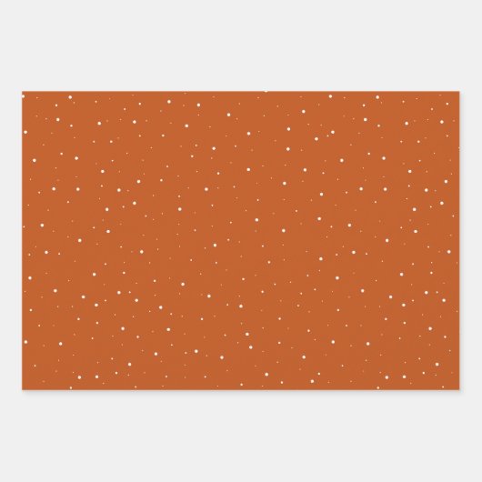 Joyful Script Snowflake Olive Green Holiday Wrappi Geschenkpapier Set (Vorderseite 3)