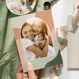 Joyful Shades | Vertikales Foto Feiertagskarte