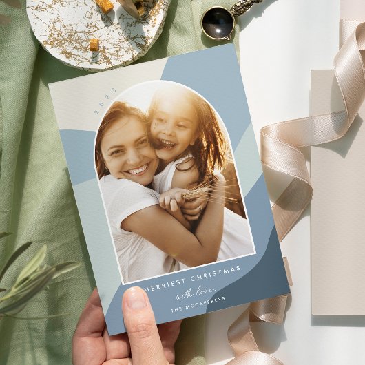 Joyful Shades | Vertikales Foto Feiertagskarte