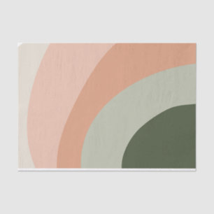 Joyful Shades Wavy Colorblock Seidenpapier