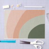 Joyful Shades | Wavy Colorblock Seidenpapier (Handwerk)