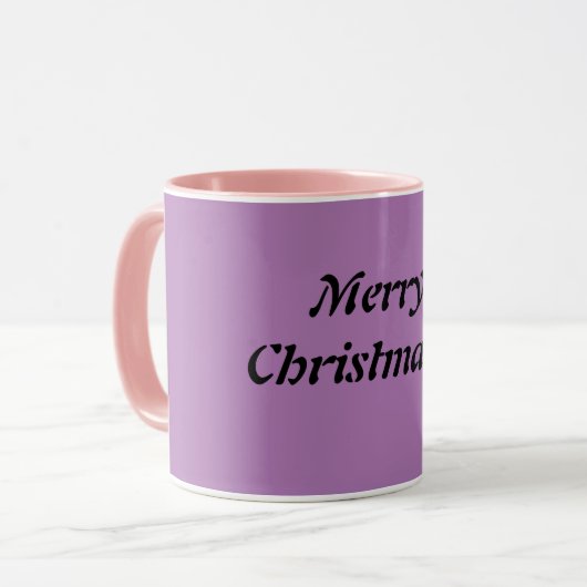 "Joyful Sips: Weihnachts-Themed Tasse für Feierlic (Vorderseite Links)