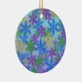 Joyful Snowfall — Colorful Holiday Ornament (Rechts)