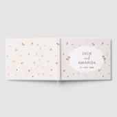 Joyful Spring Floral Wedding Einladung Gästebuch (Voll)