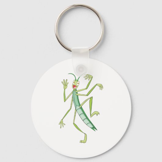 Joyful-Stick-Insekt Schlüsselanhänger (Vorderseite)