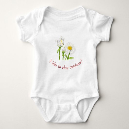 Joyful Summer on a Baby Bodysuit (S) Baby Strampler (Vorderseite)