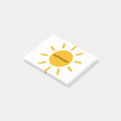 JOYFUL SUNSHINE POST-IT KLEBEZETTEL (angewinkelt)