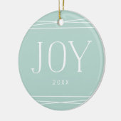 Joyful Symmetry | Doppelseitiges Foto Keramikornament (Links)