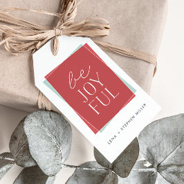 Joyful Symmetry Holiday Geschenkanhänger