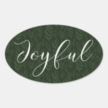 Joyful Tidings Holiday Stickers