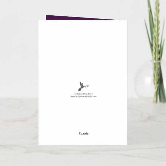 Joyful Typografy Script Modernes Foto Weihnachten (Rückseite)