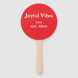 Joyful Vibes Rote Weihnachtsferien Liebe Fächer