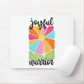 Joyful Warrior Kamala Harris Tim Wheimer 2024 Elec Mousepad (Mit Mouse)