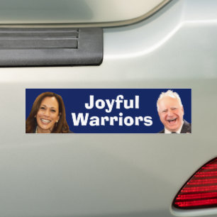 Joyful Warriors Harris und Walz Autoaufkleber
