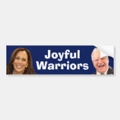 Joyful Warriors Harris und Walz Autoaufkleber (Vorne)