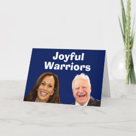 Joyful Warriors Harris und Walz Karte