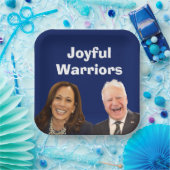 Joyful Warriors Harris und Walz Pappteller (Party)