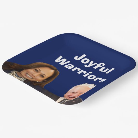 Joyful Warriors Harris und Walz Pappteller (Gewinkelt)