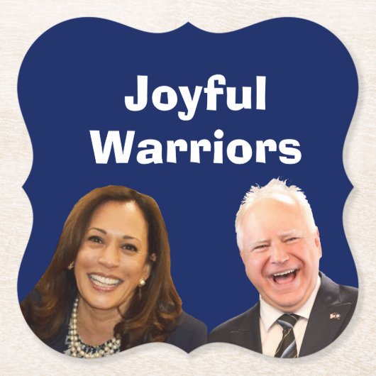 Joyful Warriors Harris und Walz Untersetzer (Vorderseite)