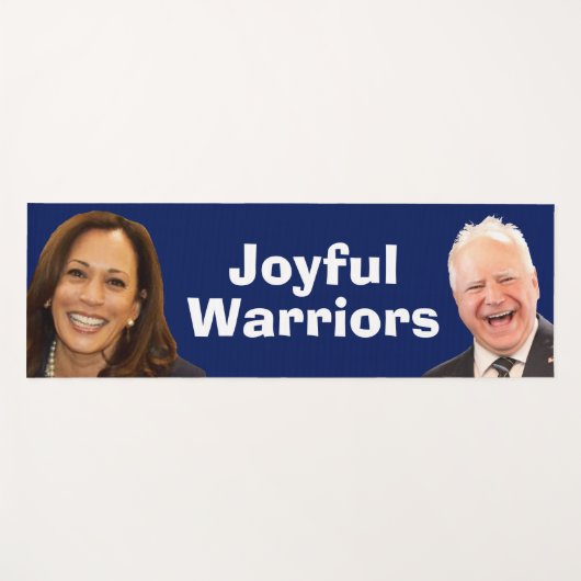 Joyful Warriors Harris und Walz Yogamatte (Vorderseite (Horizontal))
